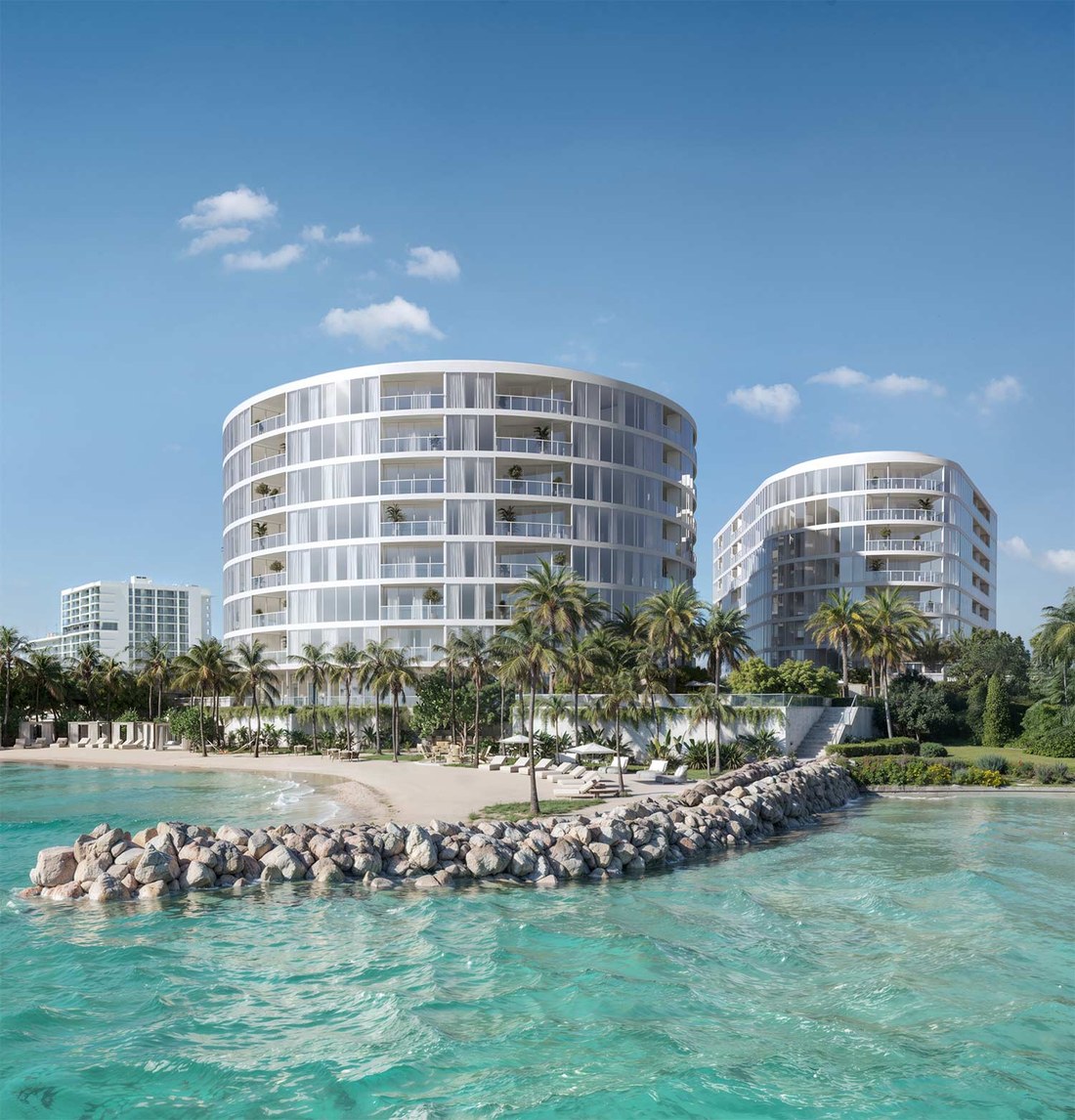 Viceroy Residences Clearwater Beach exterior rendering